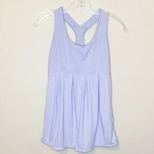 Lululemon Lavender Debut Racer Back Tank Size 6